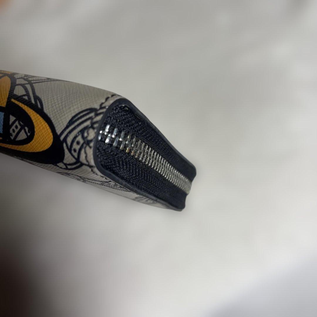Vivienne Westwood 長財布　総柄　ケント　ラウンドジップ