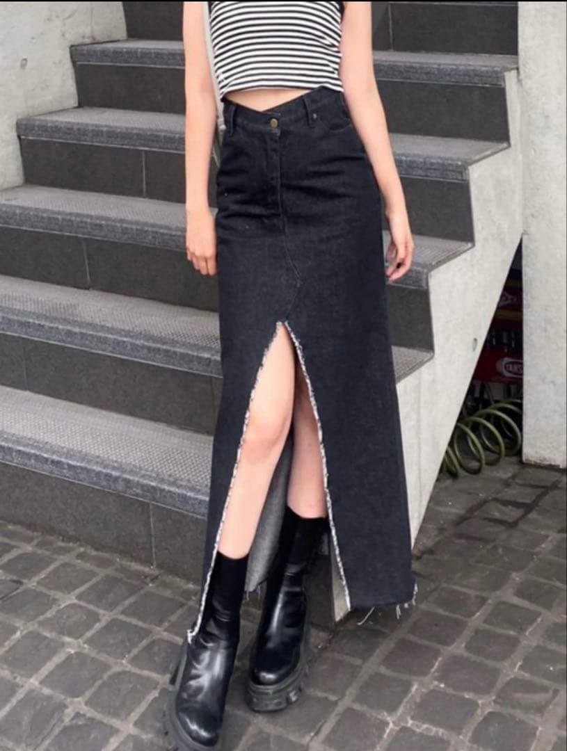 N♡ 取り置きDiante REMAKE DENIM SKIRT
