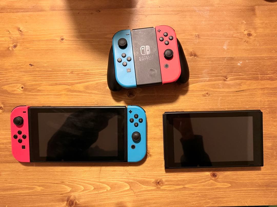 Nintendo Switch2台セット 本体 赤/青 Joy-Con付き