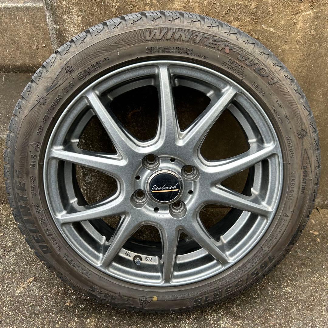 165/55R15 ホイール•スタッドレスタイヤセットfinalmind