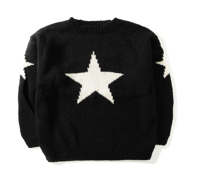 黒 星 スター macmahon knitting mills Star