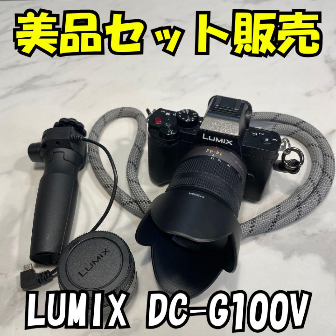 【豪華アクセサリー付属 限定セット販売】LUMIX DC-G100V 美品セット