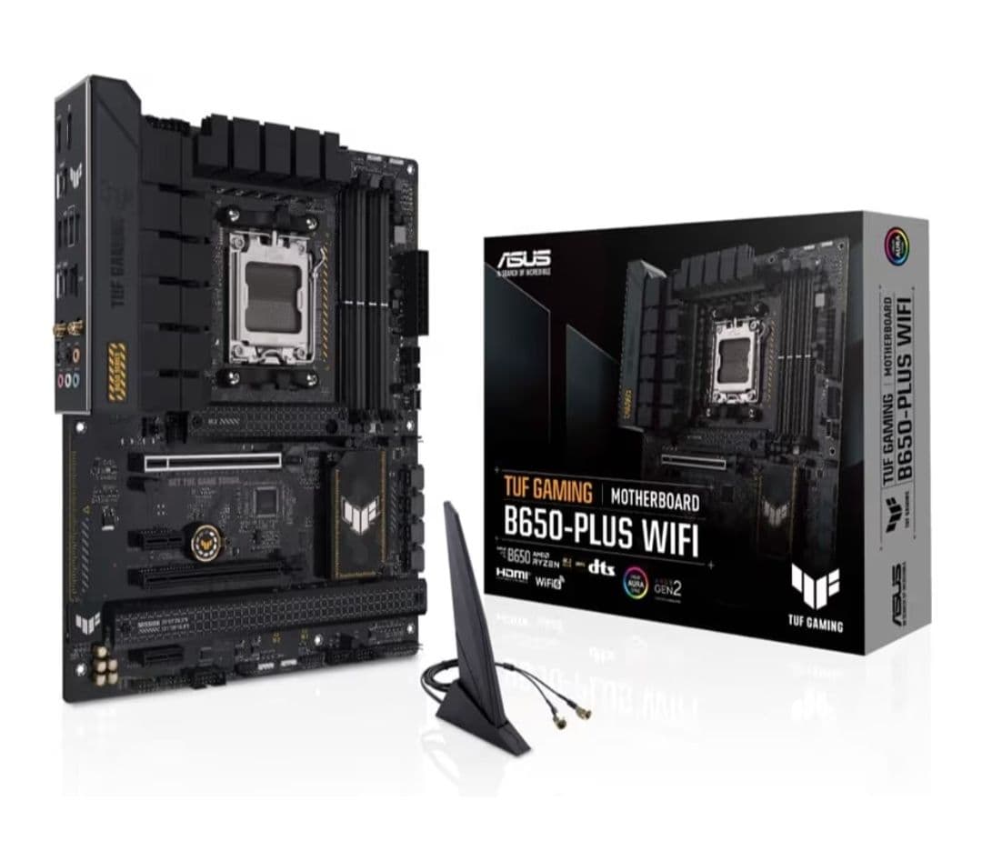 マザボ&CPU ASUS B650-PLUS WIFI & AMDRyzen 5