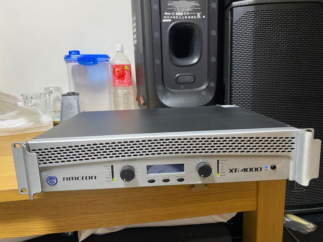 Amcron XTi4000 DSP内蔵 2Ω負荷対応 1600W＋1600W