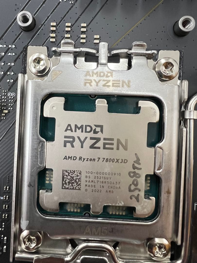 【ジャンク品】Ryzen7 7800X3D マザボセット