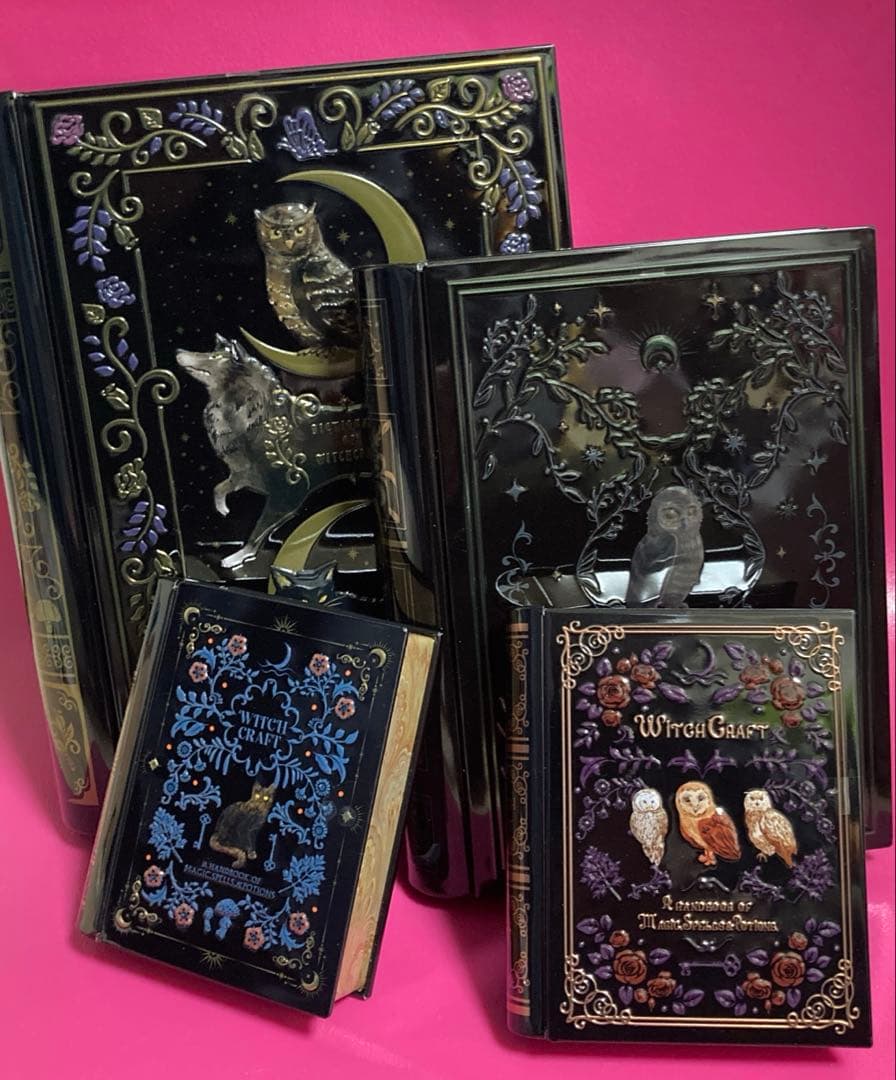 販売終了品❤︎新品❤︎カルディ❤︎魔法辞書缶❤︎4種セット