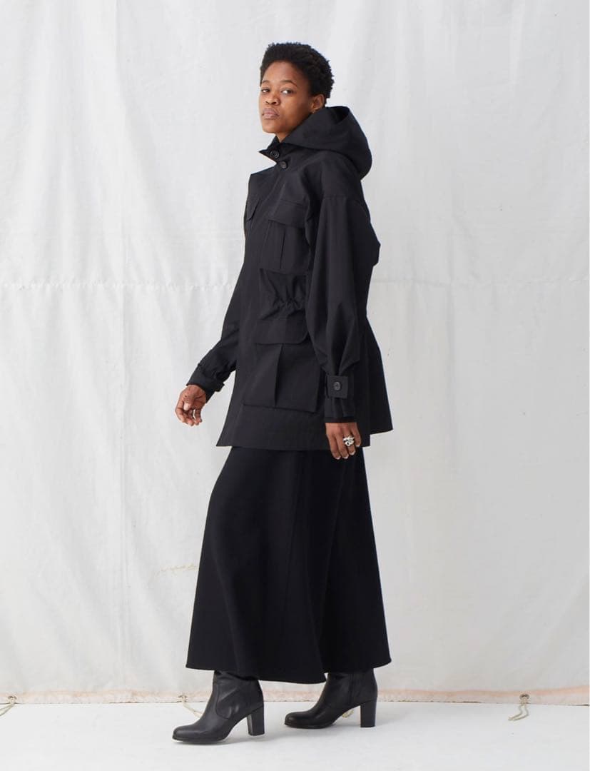 ジャケット・アウター POSTELEGANT Wool Silk Utility Coat