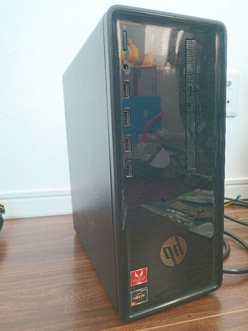 Windowsデスクトップ HP desktop190 AMD Ryzen 5 2400G