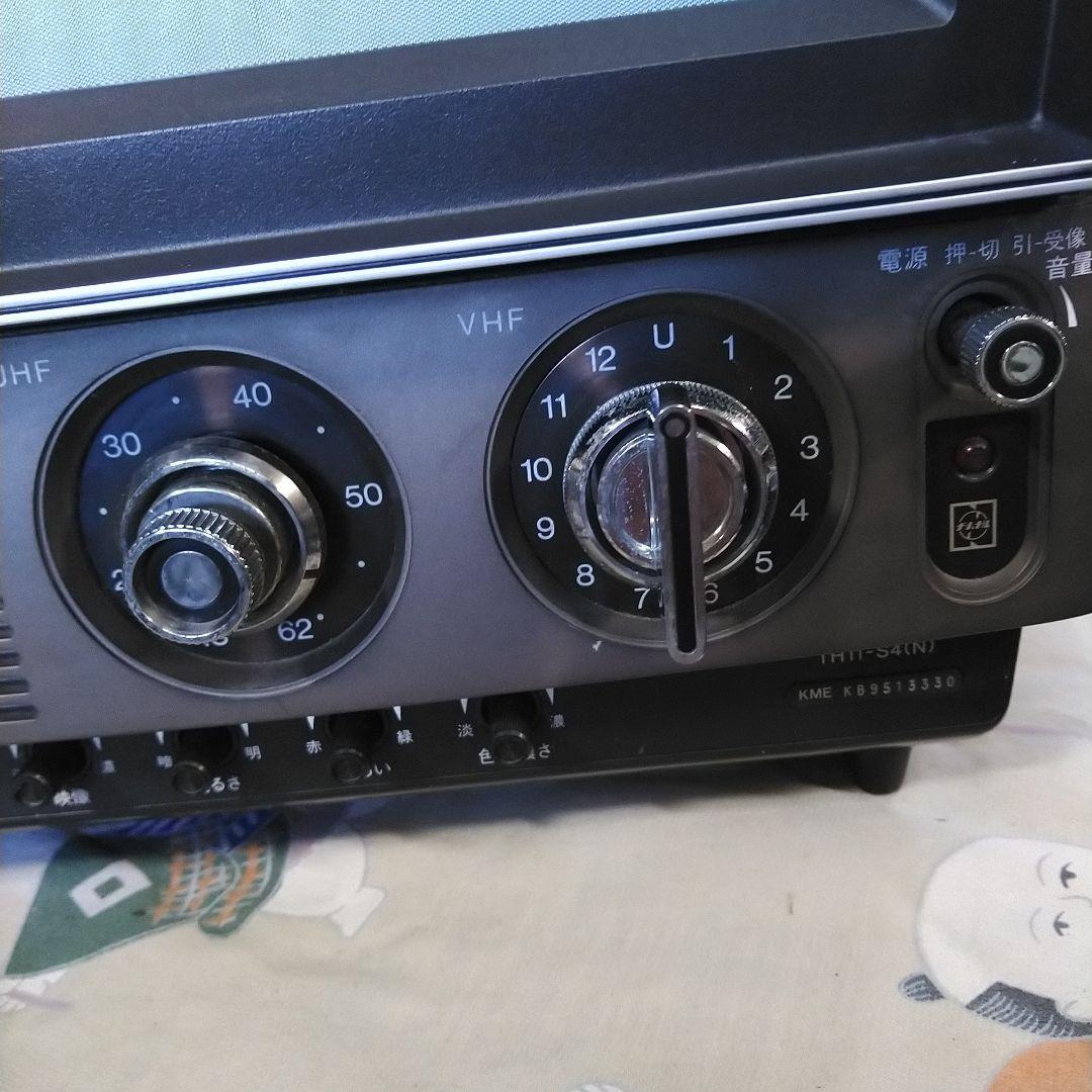 ナショナル　パナカラー　ブラウン管テレビ　TH11-S4(N)