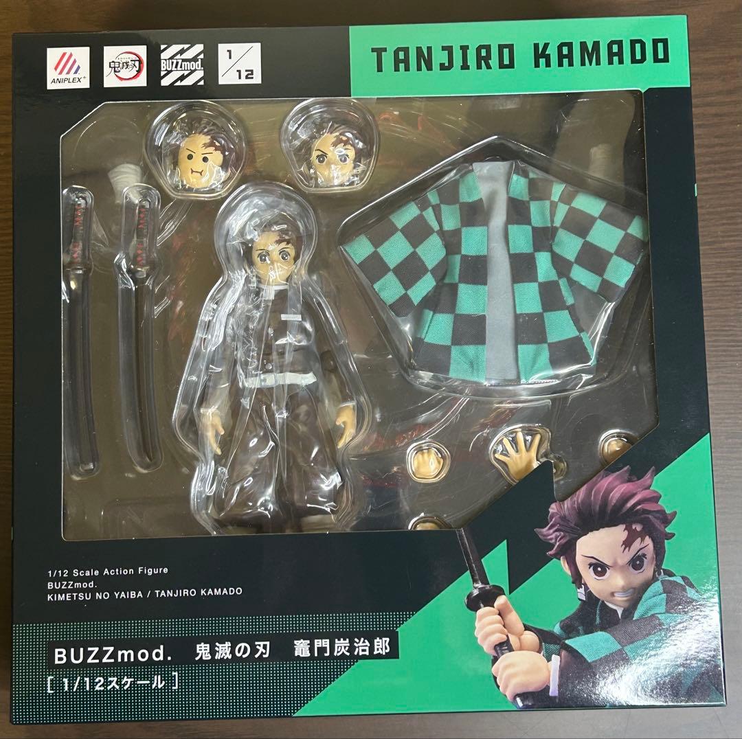 BUZZmod 鬼滅の刃 竈門炭治郎 1/12スケール フィギュア 未開封