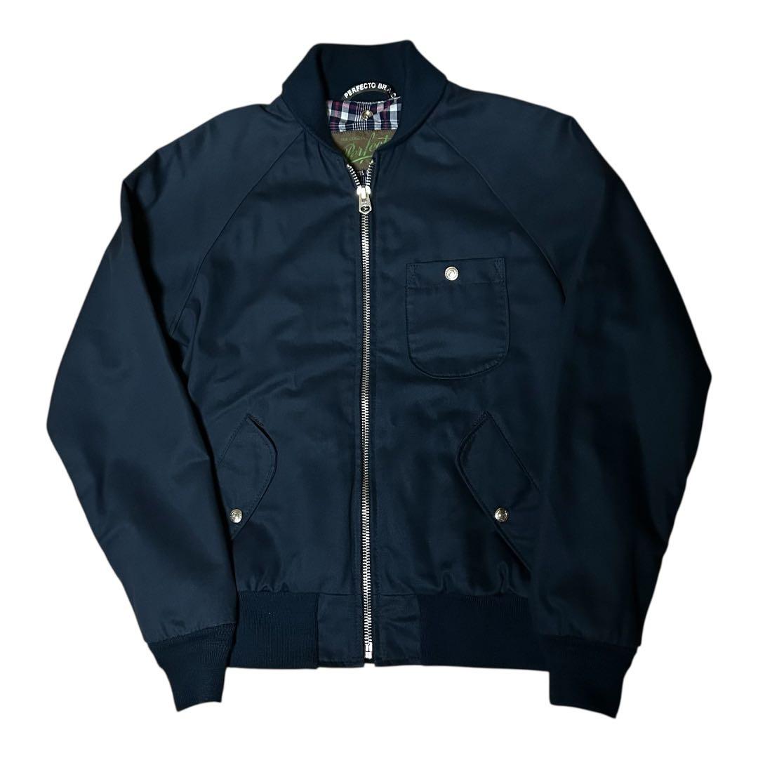 良品 USA製 Perfecto Schott ハリントンジャケット M