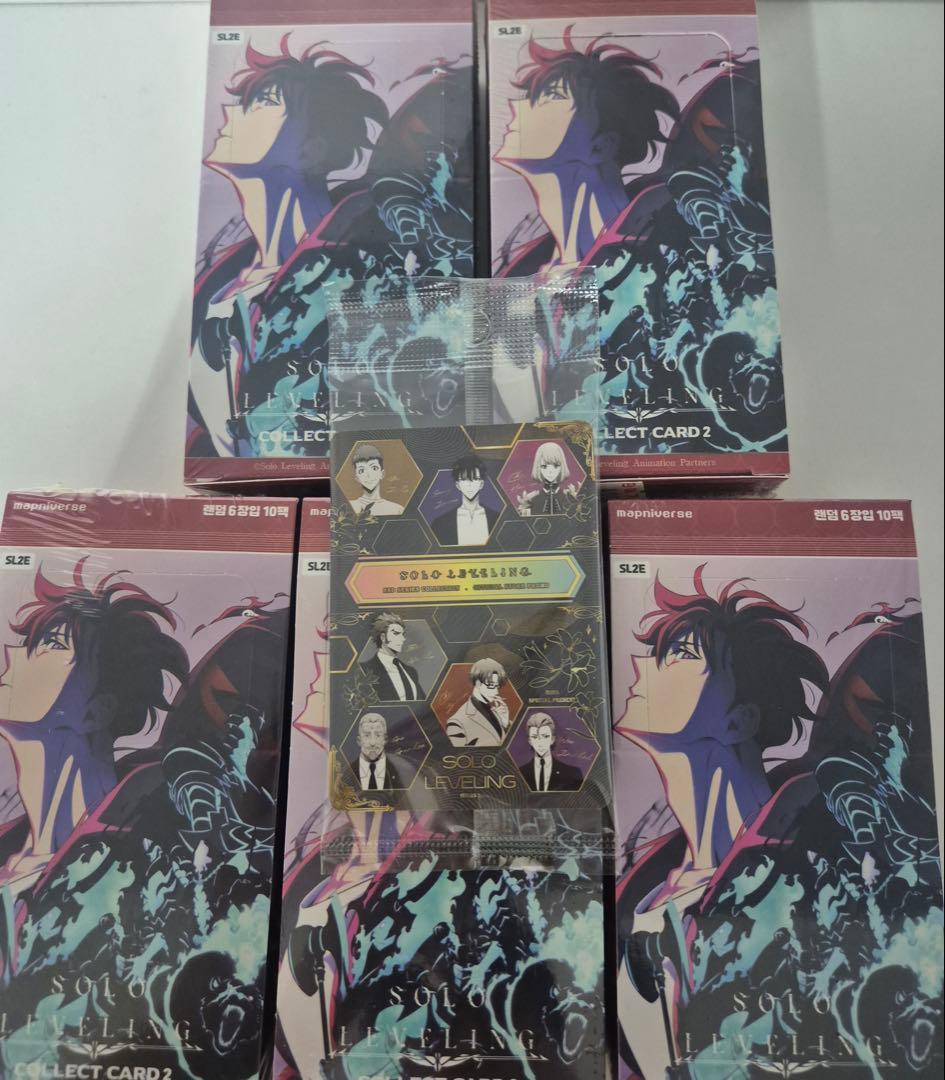 俺だけレベルアップな件 vol.2 5box + カード1枚 シュリンク付き