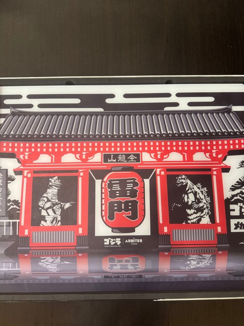 Arbiter Studio GODZILLA LUNAR ガラスマウスパッド