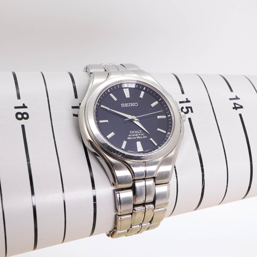 稼働 SEIKO DOLCE 腕時計 KINETIC オートリレイ 2279