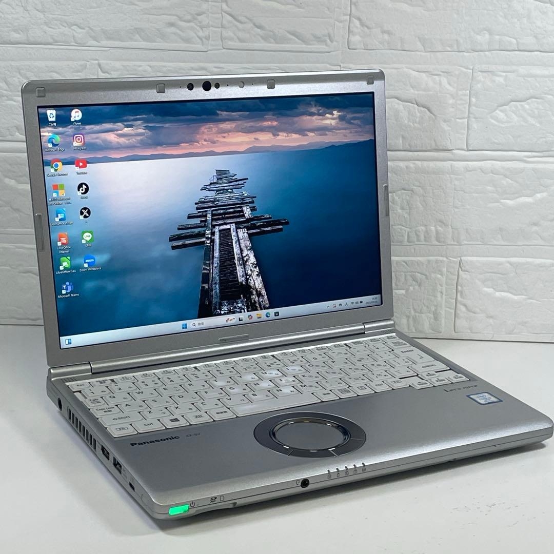 pipu。シルバー Let's note 8世代core i5