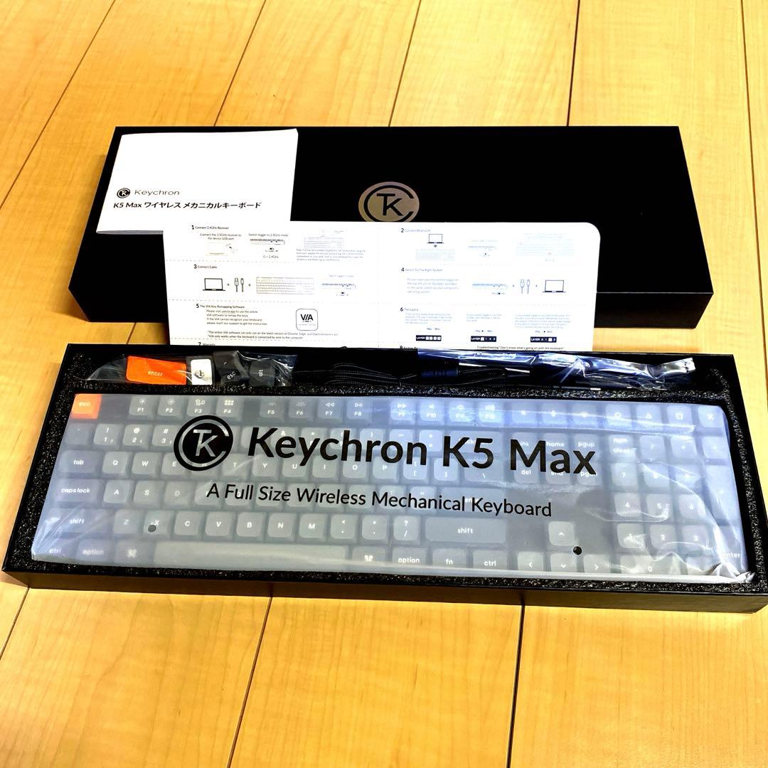 キーボード keychron k5 max