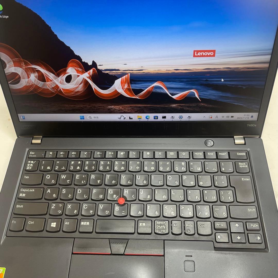 #472 レノボ Thinkpad T480s i5-8250U 16GB