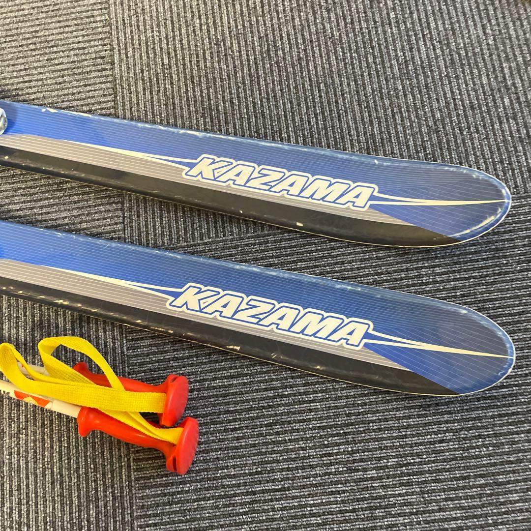 子供用スキーセット　スキー板120 スキーブーツ21-22 スキーセット