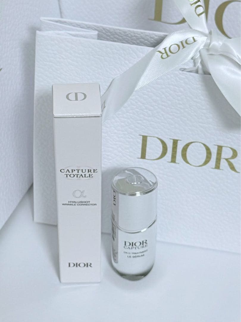 ディオールカプチュールトータルヒアルショット15ml&ルセラム10mlおまけ付き