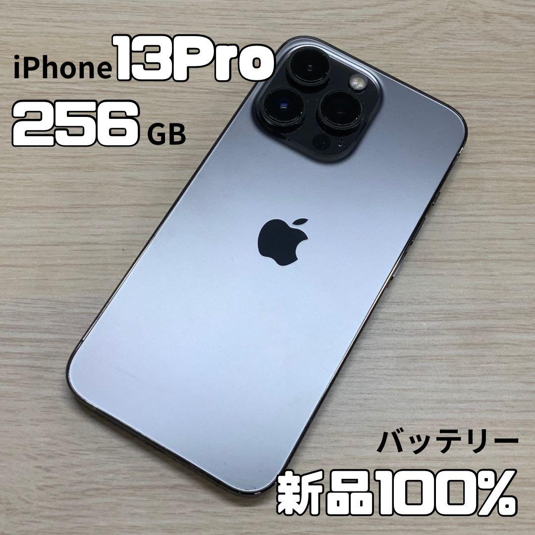 【美品】iPhone 13Pro 256GB グラファイト
