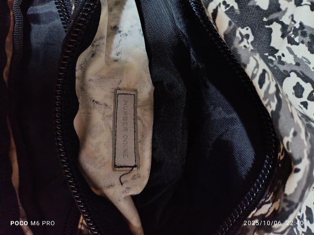 ナンバーナイン　タイム期　ウエストバッグ 01ss　スカル