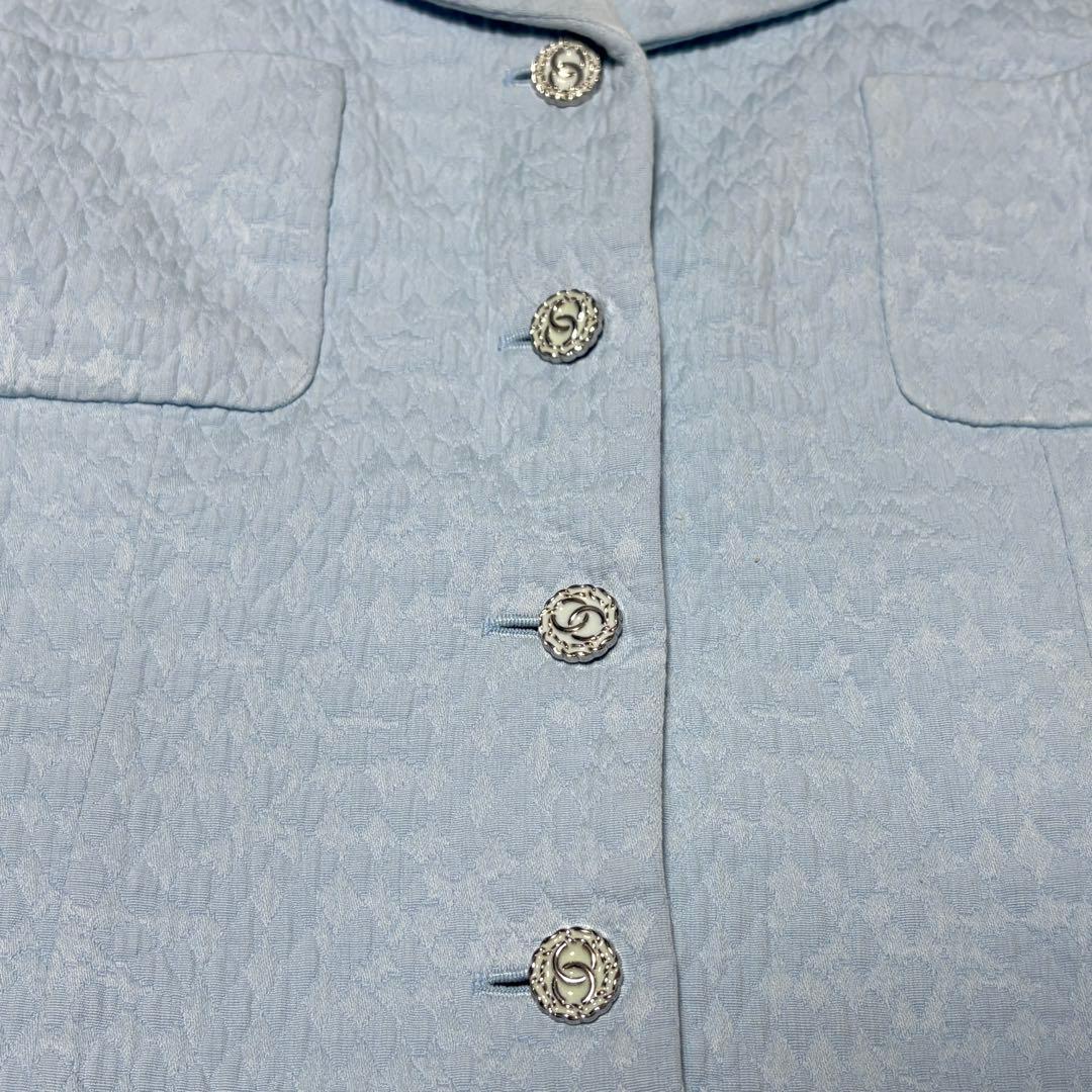 CHANEL シャネル ココマークボタン ジャケット 38