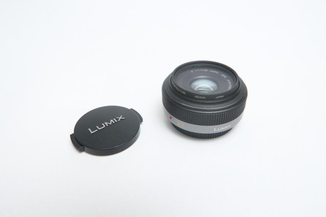 LUMIX G 20mm/F1.7 ASPH. H-H020 元箱やケース付き