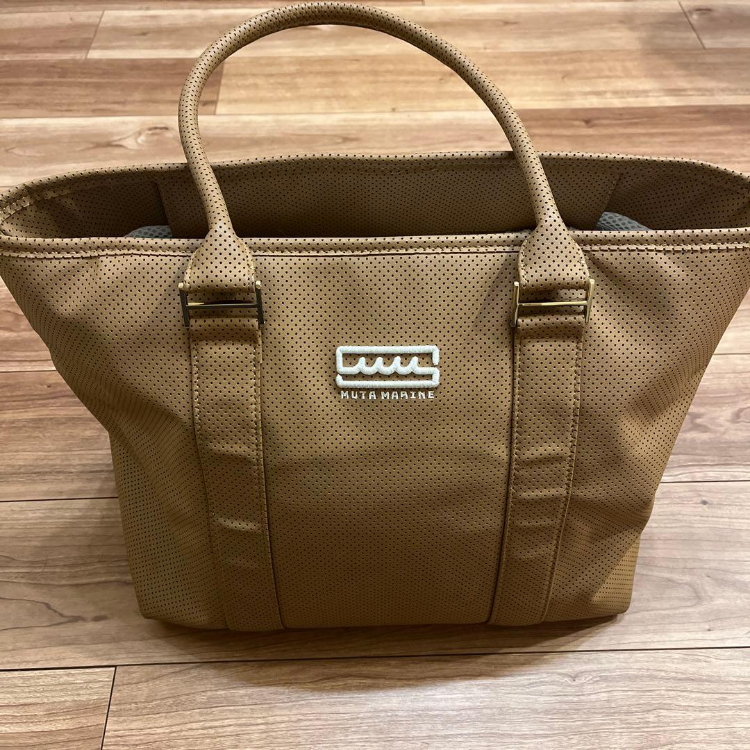 MUTA MARINE ベージュ トートバッグ