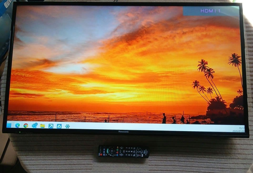 43インチ液晶TV パナソニック TH-43E300HT【スタンド無】no.36