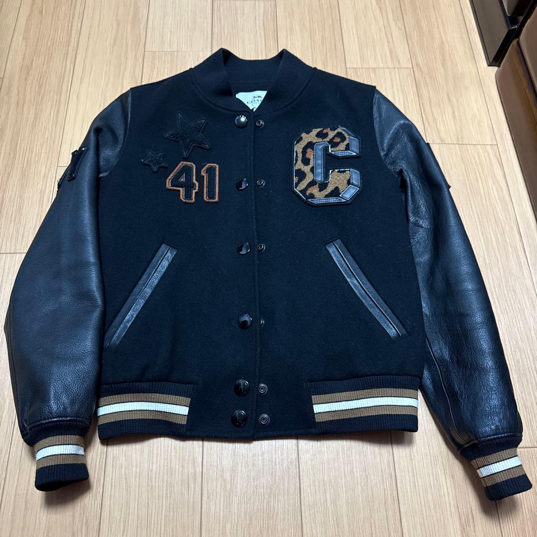 COACH スタジャン ブラック XS