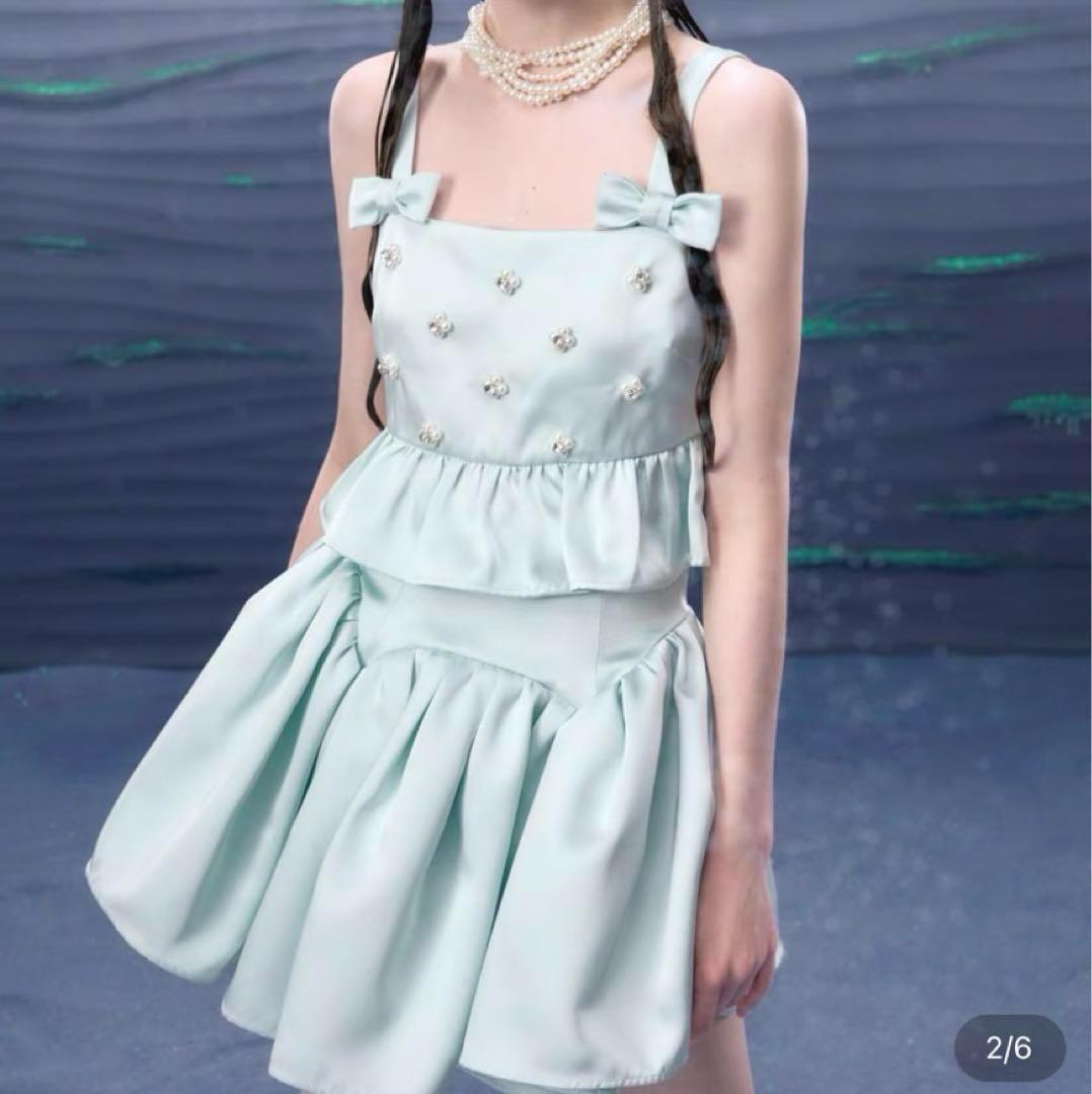 Narrator ビスチェ セットアップ トップス&スカート